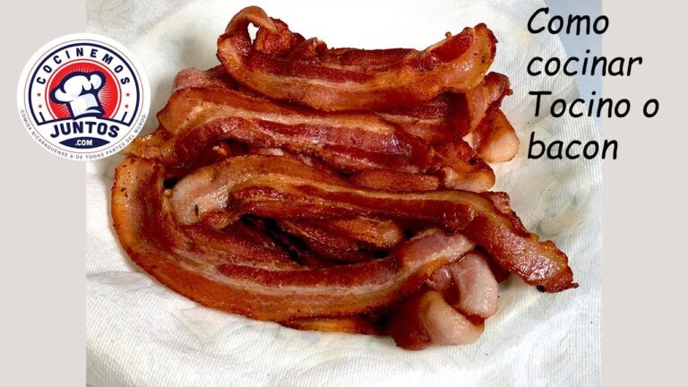 Consejos para fre&iacute;r el tocino perfecto