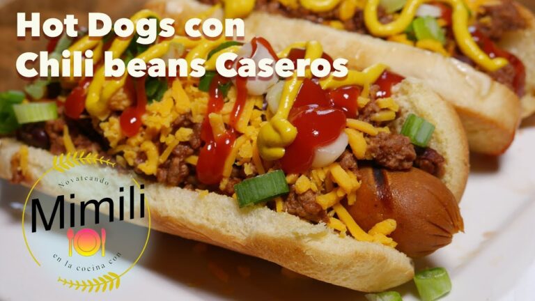 Preparación de hot dogs con chili: ¡Deliciosos y fáciles de hacer!