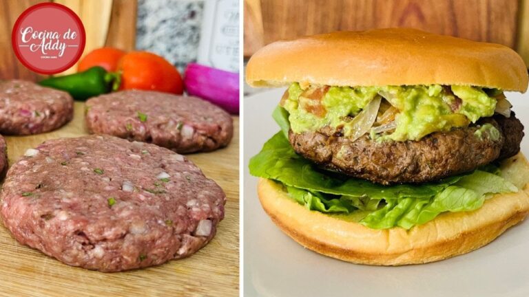 Deliciosa textura jugosa: Hamburguesas de pavo