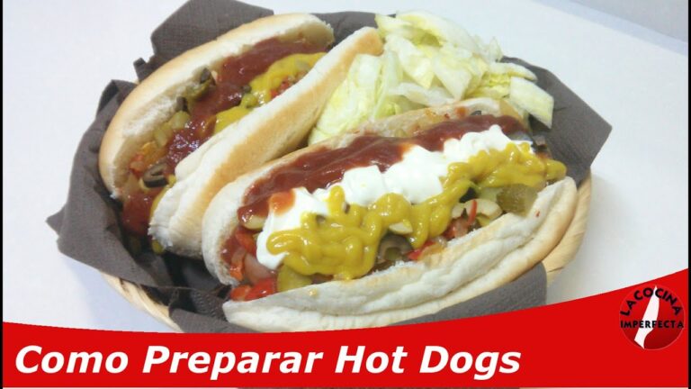 Receta: Hot dogs con pepinillos